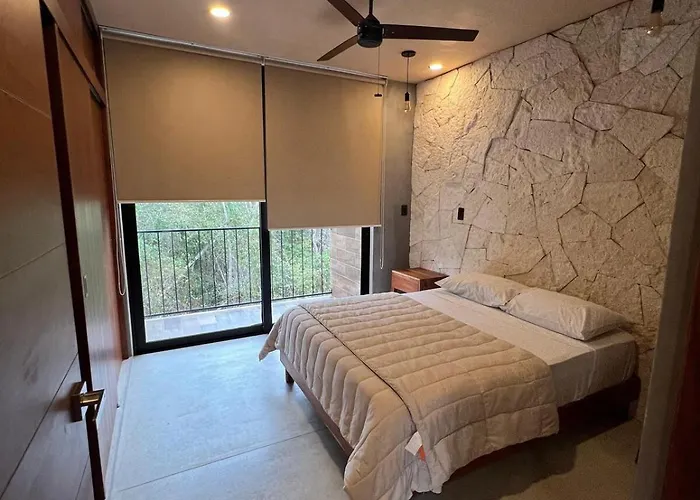 Apartment Departamento 2 Recamaras Tulum En El Corazon De La Selva Maya Balcheil